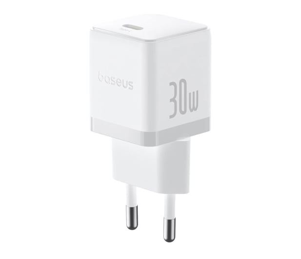 Baseus Ładowarka sieciowa Palm 30W USB-C - biała - 1502175 - zdjęcie